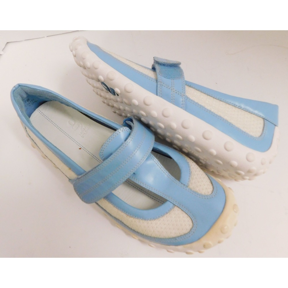 Cole Haan G Series Mary Jane Edgartown Sneakers‎ Blue White 7 B - Picture 2 of 6